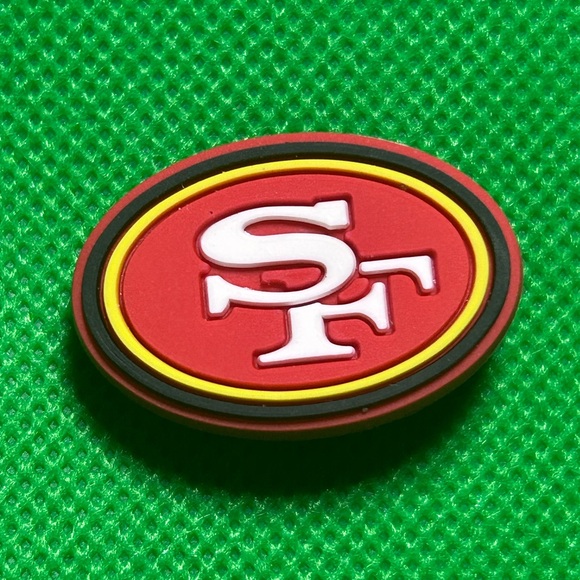 CROCS Other - 🌼 (5/$10 or 10/$15) NEW “NFL” Croc Football Charm Collection San Francisco 49ers